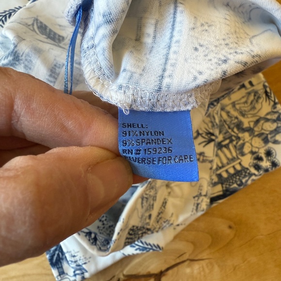 J MCLAUGHLIN PANTS CATALINA CLOTH PULL ON STRAIGHT LEG ZIP POCKET ASIAN PRINT S - Picture 11 of 12